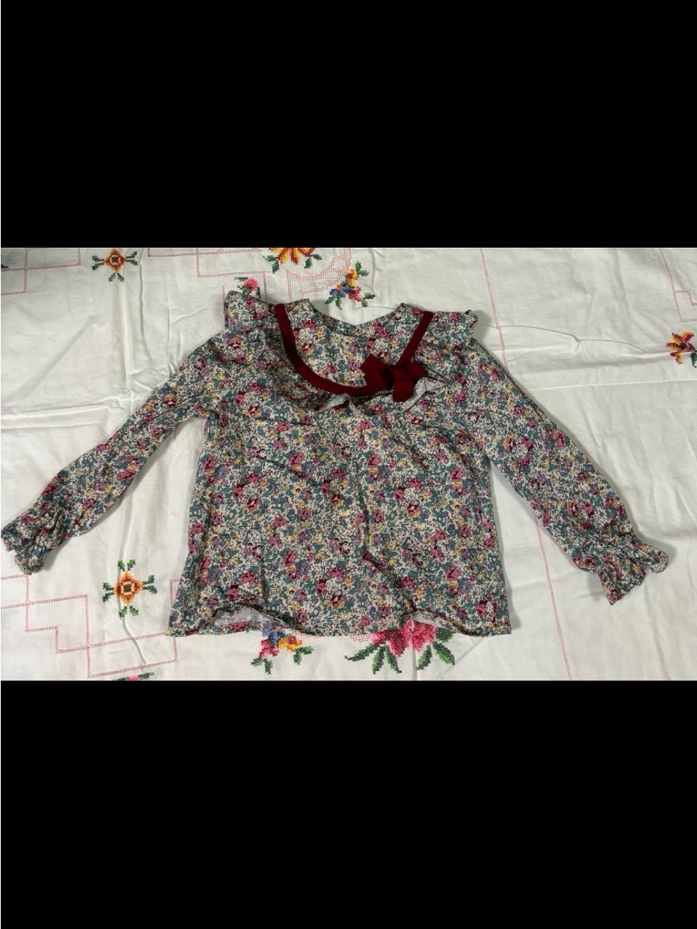 Pepa London Floral Long Sleeve Blouse 2t
